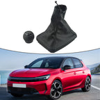Shift Gaiter for - Black Plastic & Leather