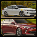 Set of 2 Front Fender Garnish Chrome Molding for Kia Optima (2016–2018)