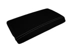 Carbon Fiber Console Lid Cover for Nissan 300ZX Z32 (1990–1996) Gray Stitch