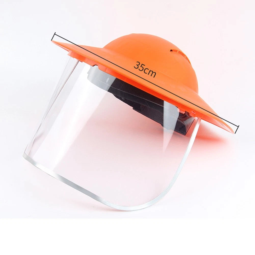 Mesh Safety Visor for Lawn Mower and Outdoor Cutting Tasks