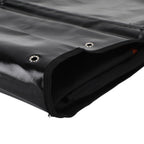 Waterproof Motorcycle Saddle Bag for Universal Fit (Black)