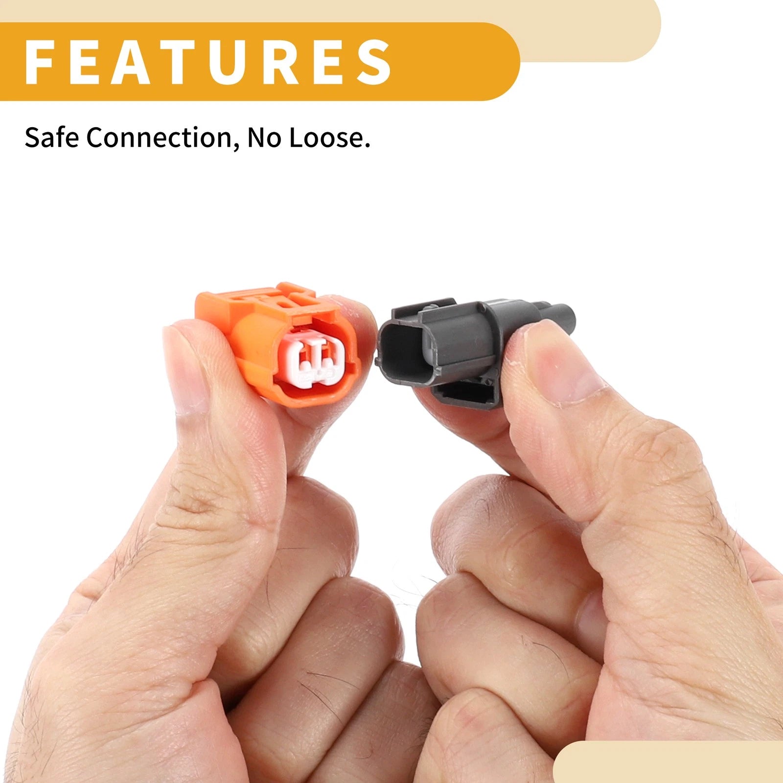 2 Pin Air Intake Sensor Turn Signal Connector Plug for Honda K20 (2000–2009)