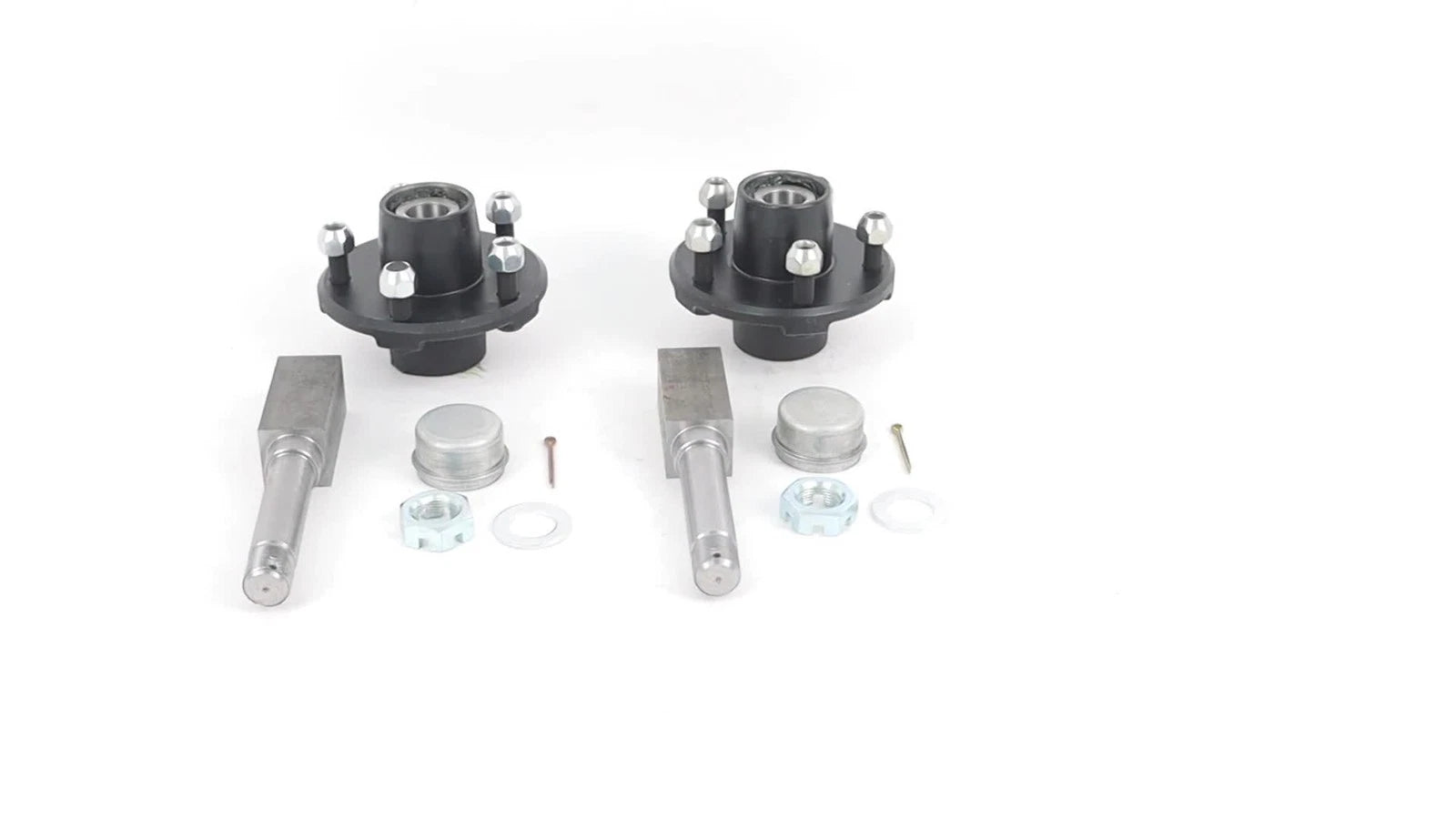 Set of 2 Trailer Hub Kits for BT8 Spindle (5 on 4.5)