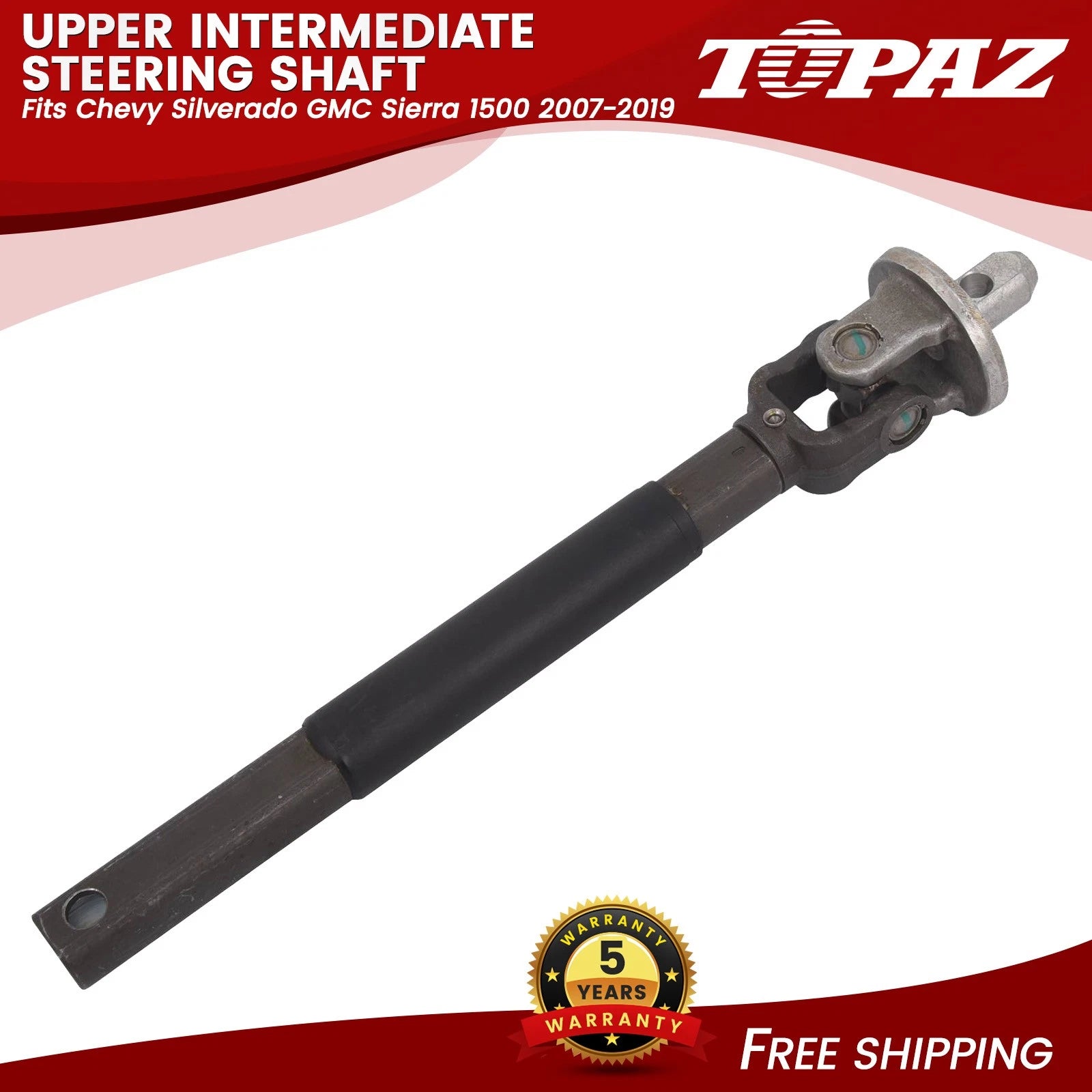 Upper Intermediate Steering Shaft for Chevy Silverado GMC Sierra 1500 (2007–2019)