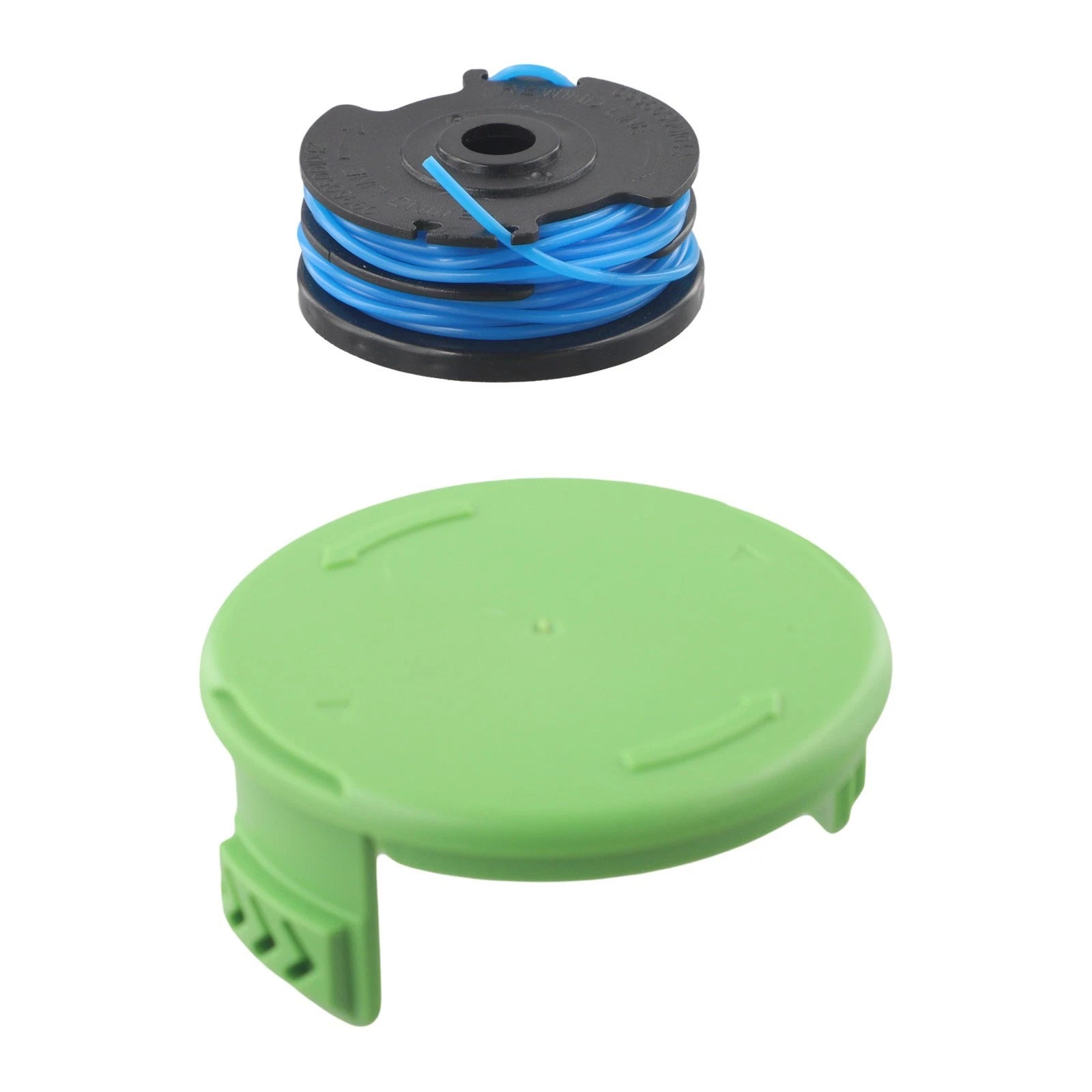 Spoil Cover and Mower Rope Coil for Lawn Maintenance