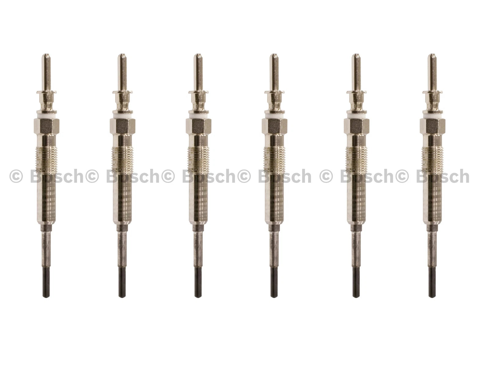 Set of 6 Glow Plugs for BMW E70 E90 335d X5 (2007–2013) OEM BOSCH 12 23 7 807 277