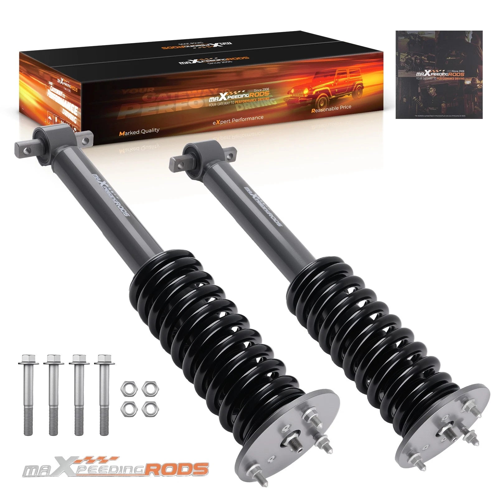 6" Front Lift Strut for Chevy Avalanche 1500 (2007–2013) Twin-Tube Shock