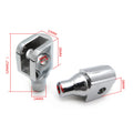 Chrome Foot Pegs Connection Fittings for Honda GL1800, Suzuki Boulevard M50