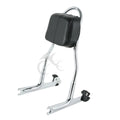 Chrome Detachable Sissy Bar Backrest for Harley Softail FLSTN FXSTB (2000–2011)