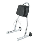 Chrome Detachable Sissy Bar Backrest for Harley Softail FLSTN FXSTB (2000–2011)