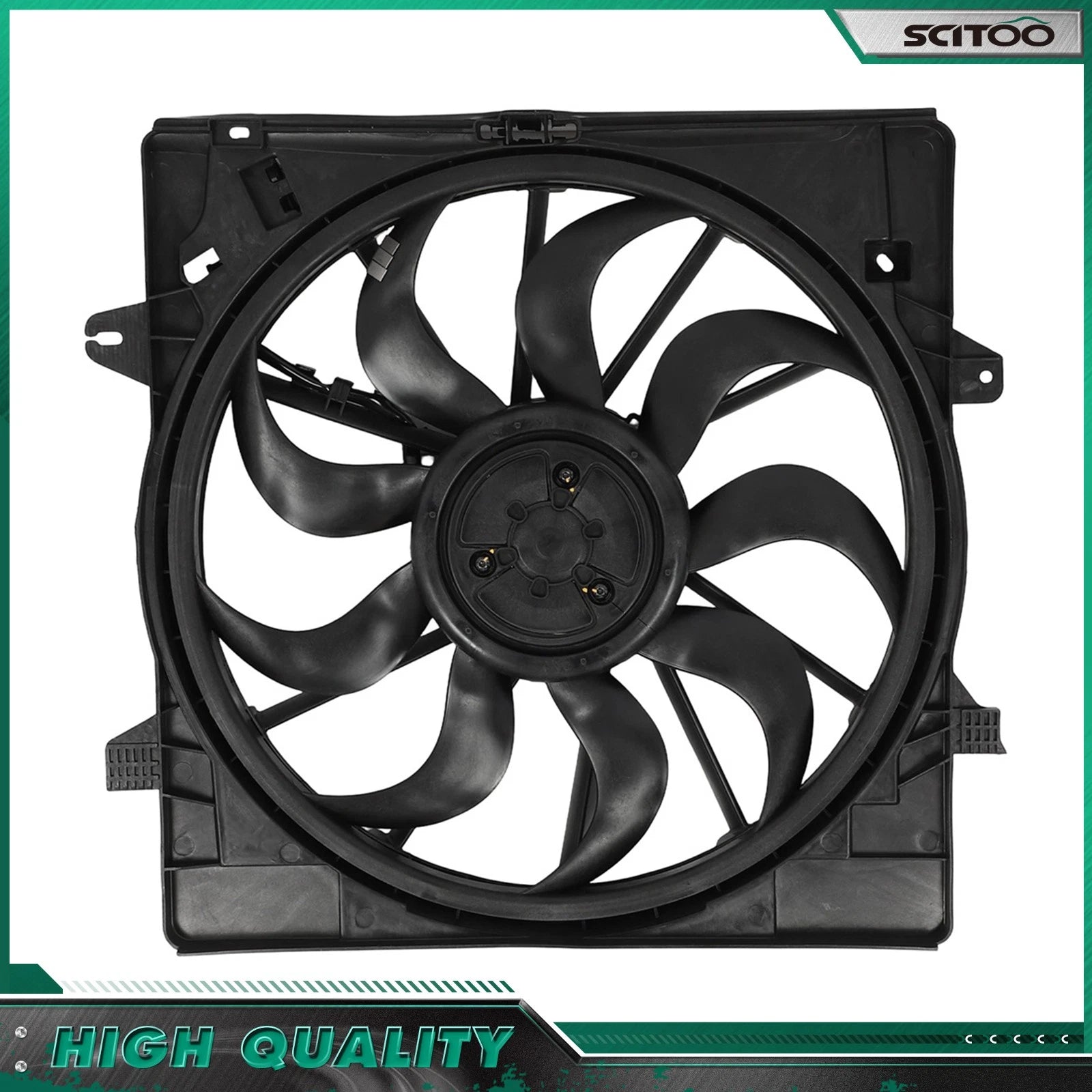 A/C Radiator Cooling Fan for Hyundai Sonata (2020–2022) & Kia K5 (2021–2022)