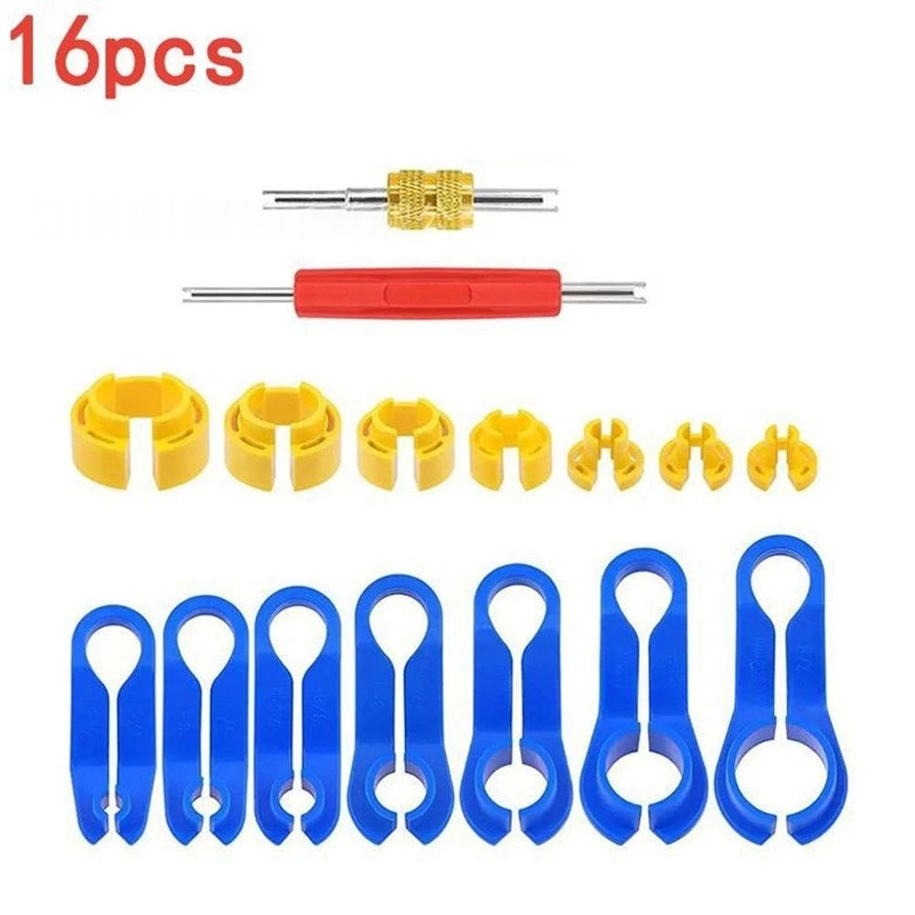 16-Pc Fuel Line Quick Disconnect Tool Set for Cars Trucks SUVs