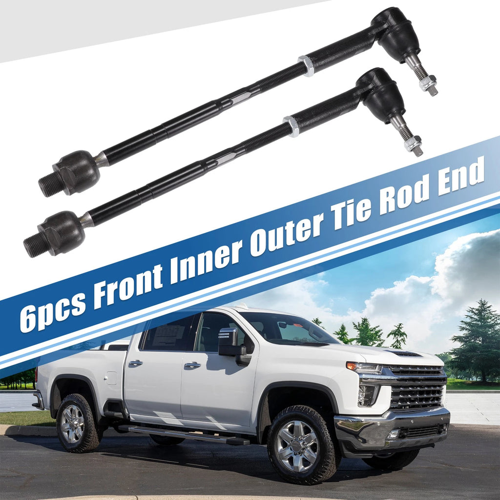 4X Front Inner Outer Tie Rod End Links Kit for Chevrolet Camaro (No. ES800939)