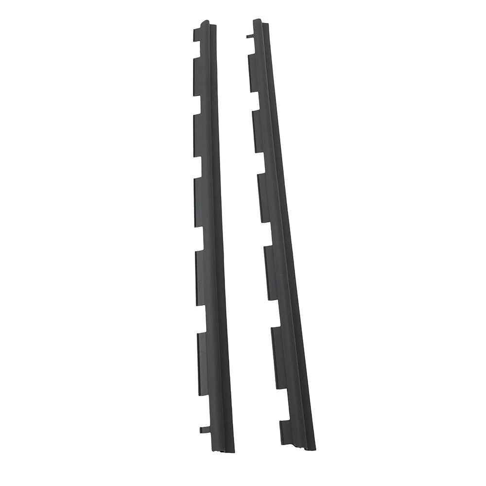 Set of 2 Outer Front Window Sweep Weatherstrip for Chevy GMC Pickup (1988–1999)