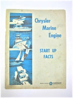 Chrysler Marine Inboard Sterndrive Engine Start Up Manual 81-770-1573