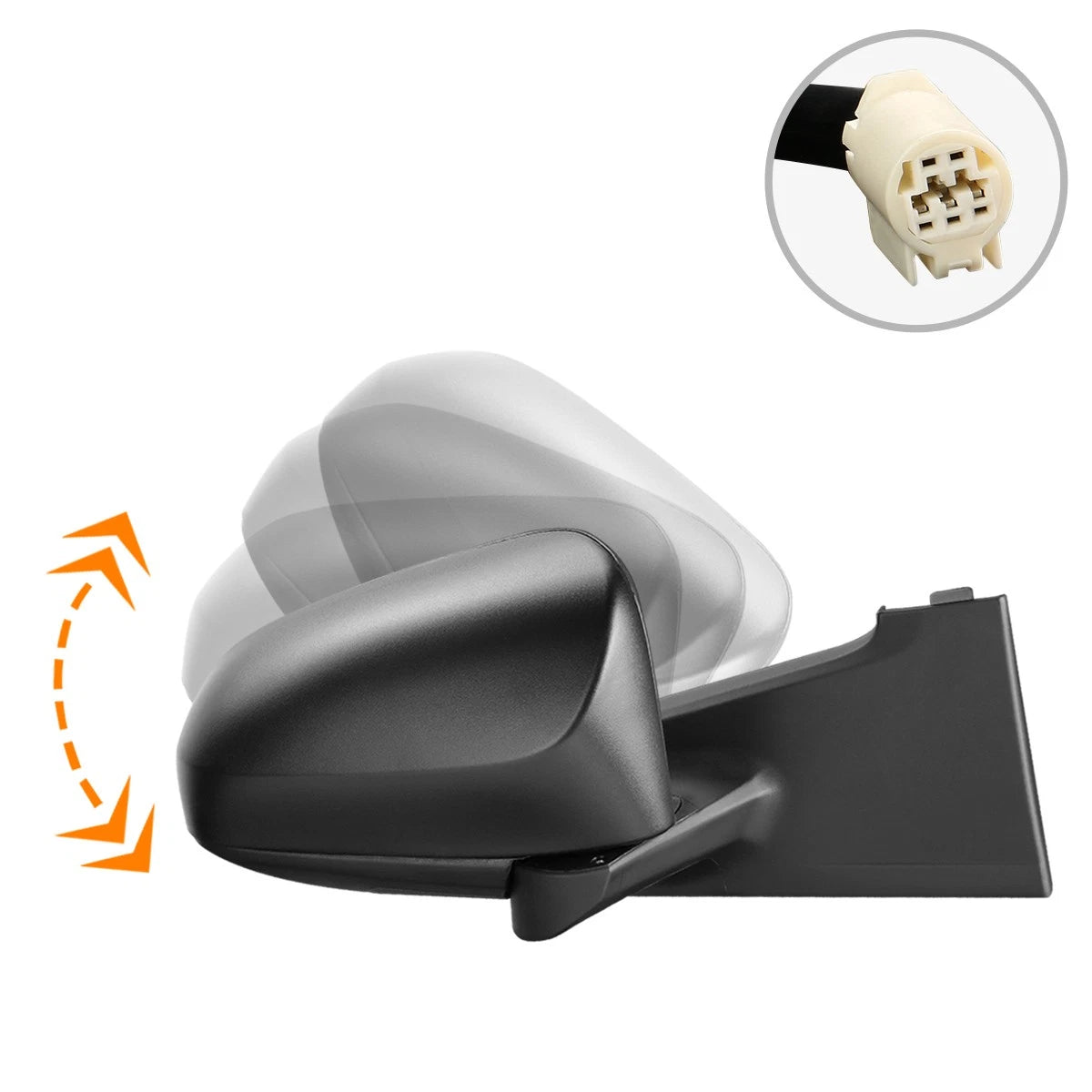 Powered Side Rear View Door Mirror for Nissan Maxima (2004–2008)