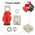 Waterproof M8 Terminal Mount Fuse Block Kit 30A 300A 58V for Cars Boats RVs