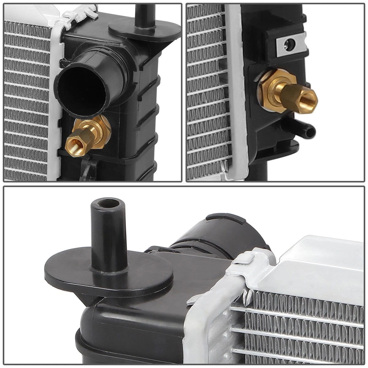 Aluminum Radiator for Ford F150 F250 Expedition 4.2L 4.6L (1997–1998) DPI 2141