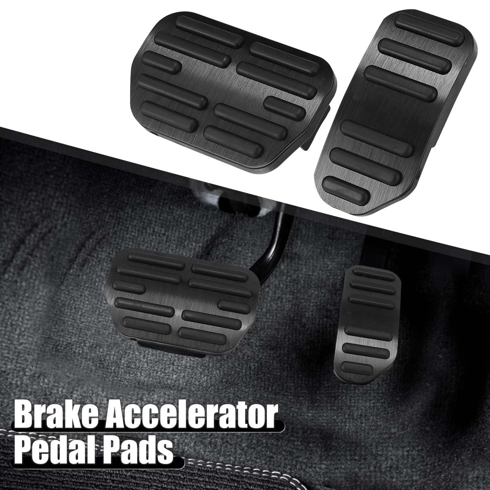 Brake Accelerator Foot Pedal Cover Kit for Toyota Corolla RAV4 (2014–2018)