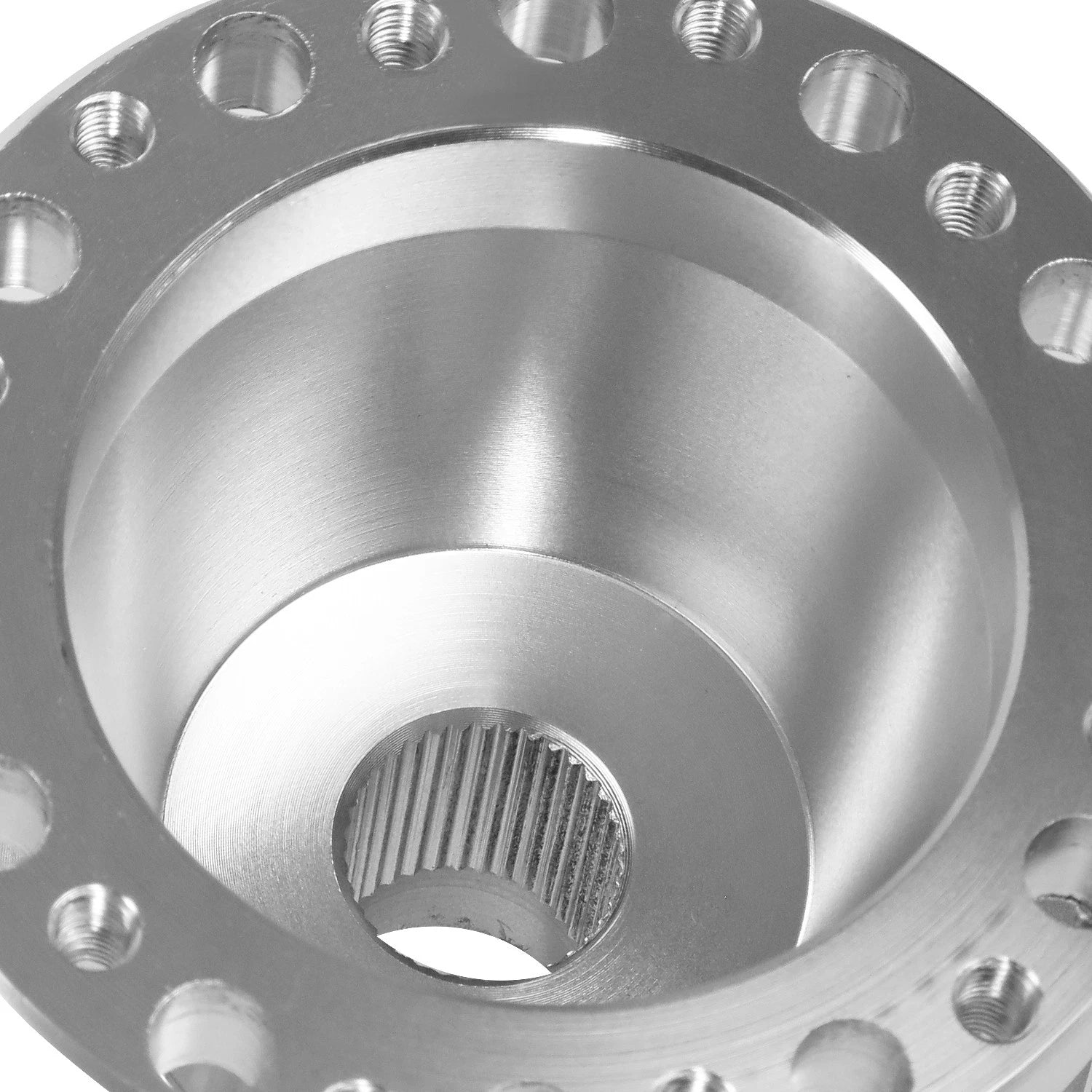 6-Bolt Aluminum Steering Wheel Hub Adapter for Chevy GMC Dodge Cadillac