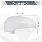 Left Side Rearview Mirror Cover Cap White for Toyota Prius (2010–2012)