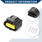 Set of 4 Pin TPS Throttle Position Sensor Connector for Toyota Crown Camry 