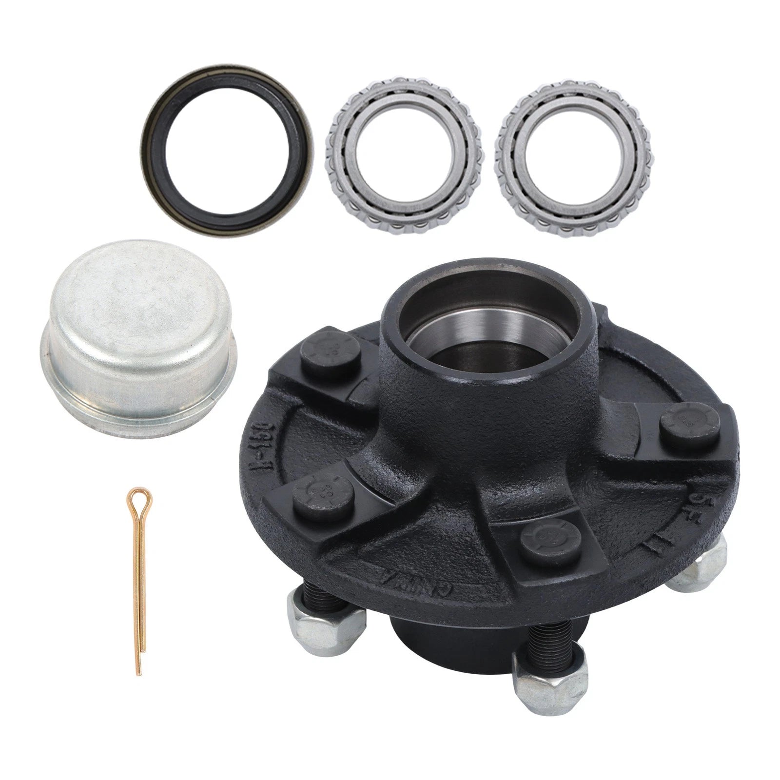Trailer Bearing Kit for 2000 lbs Spindle 5 on 4.5 Trailer Hub (2000–YYYY)