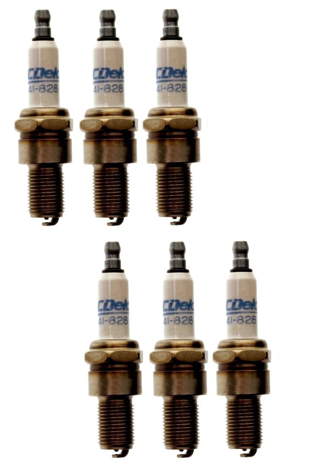 Set of 6 Spark Plugs for Mercury Capri, Bobcat, Ford Pinto (1971–1980)