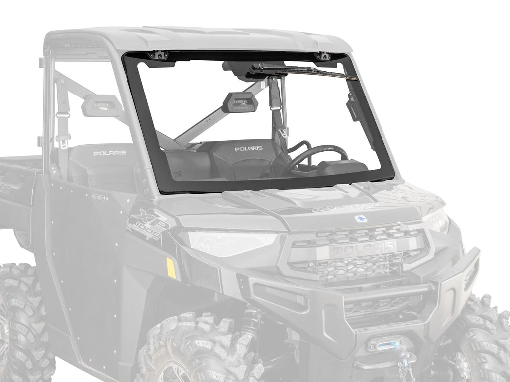 Maxdrive Power Flip Glass Windshield w/Wiper for Polaris Ranger XP1000 (2017–2023)