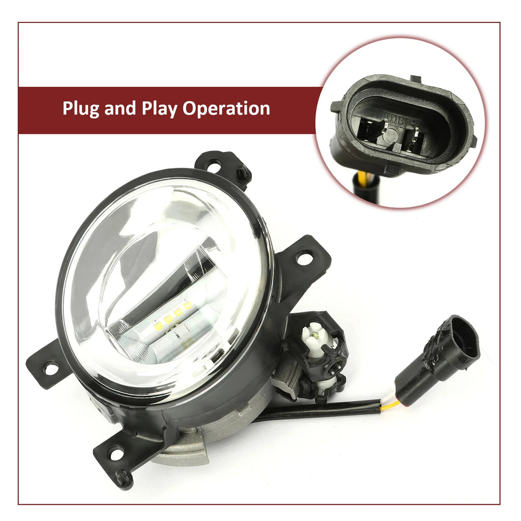 LED Fog Light Lamp for Infiniti Q50 QX60 QX80 (2014–2020)