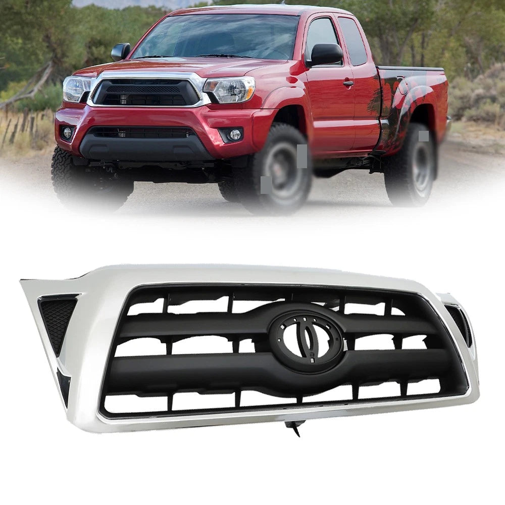 Chrome Front Grille for Toyota Tacoma (2005–2010)