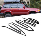 Window Seal Door Glass Run Rubber for Toyota Land Cruiser FZJ80 FJ80 (1991–1997)