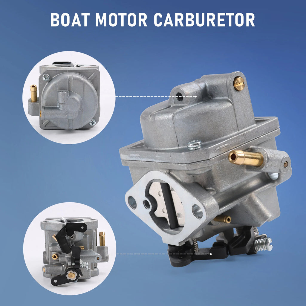 Carburetor for Tohatsu 4T 4-6HP Outboard Motor (Year Range Not Specified)