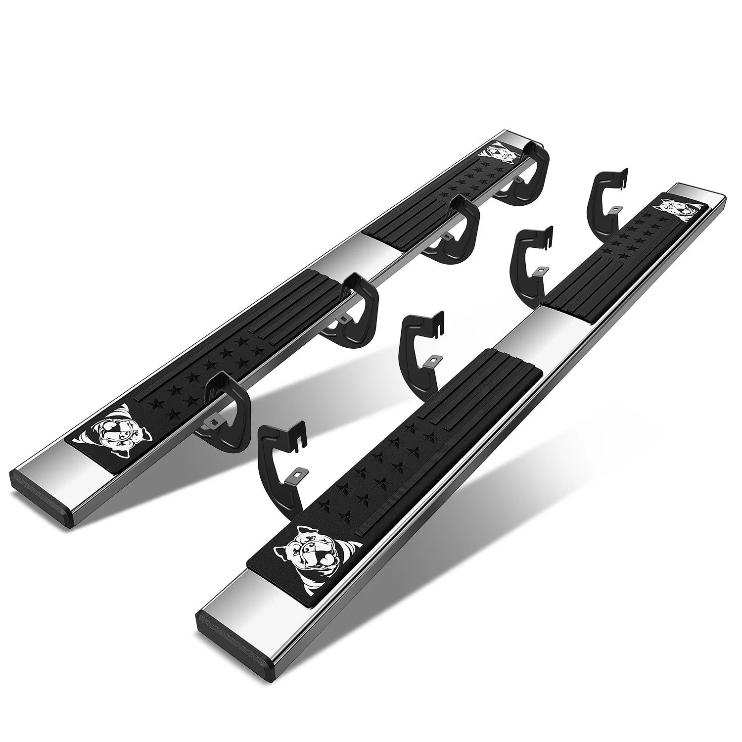 Custom Pad Step Bar for Silverado Sierra Extended Cab (2007–2019)