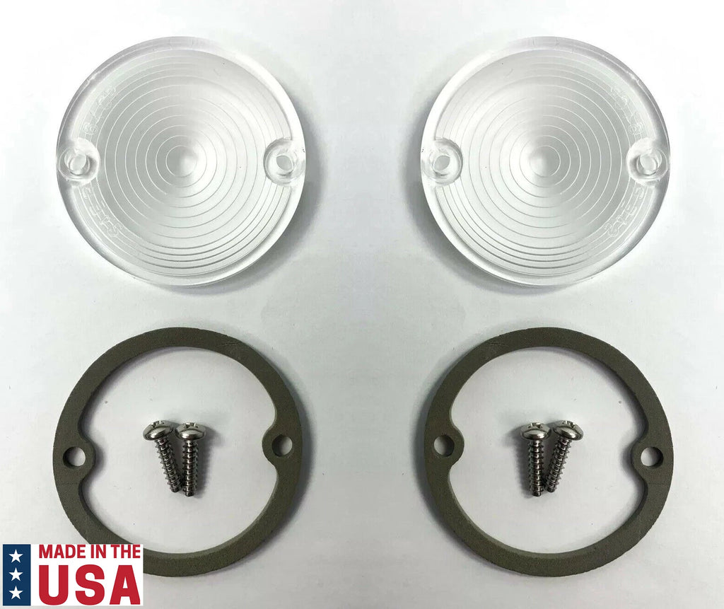 Clear Back-Up Reverse Light Lenses Pair for Toyota Hilux (2005–2015)