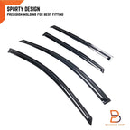 Weather Shield Window Visor Rain Sun Guard for Holden Captiva (2007-2017)
