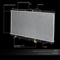 Aluminum Core Radiator DPI-19 for Honda Accord/Prelude 2.2L (1990–1996)