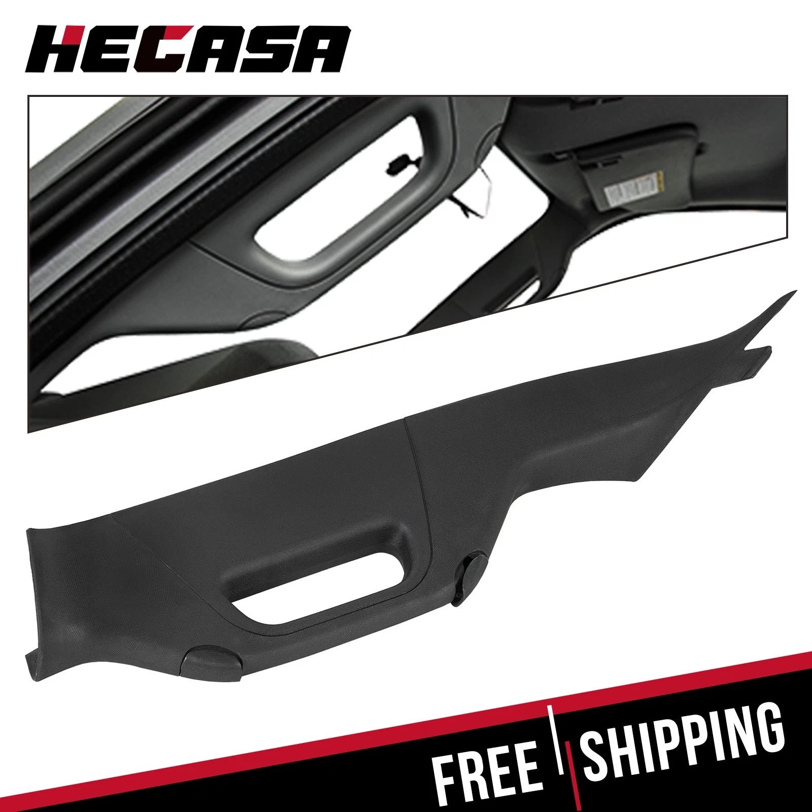 Left Driver A Pillar Handle Trim for Ford F250 F350 Super Duty (2011–2016)