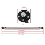 5 Lug 4.5" Hub Face for 3500 lbs Trailer Axle (Year Range Not Specified)