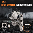 Turbocharger for Volkswagen Eos 2.0L (2008–2009)