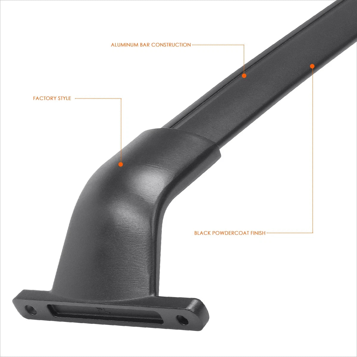 Roof Rack Crossbars for Nissan Kicks (2017–2024)