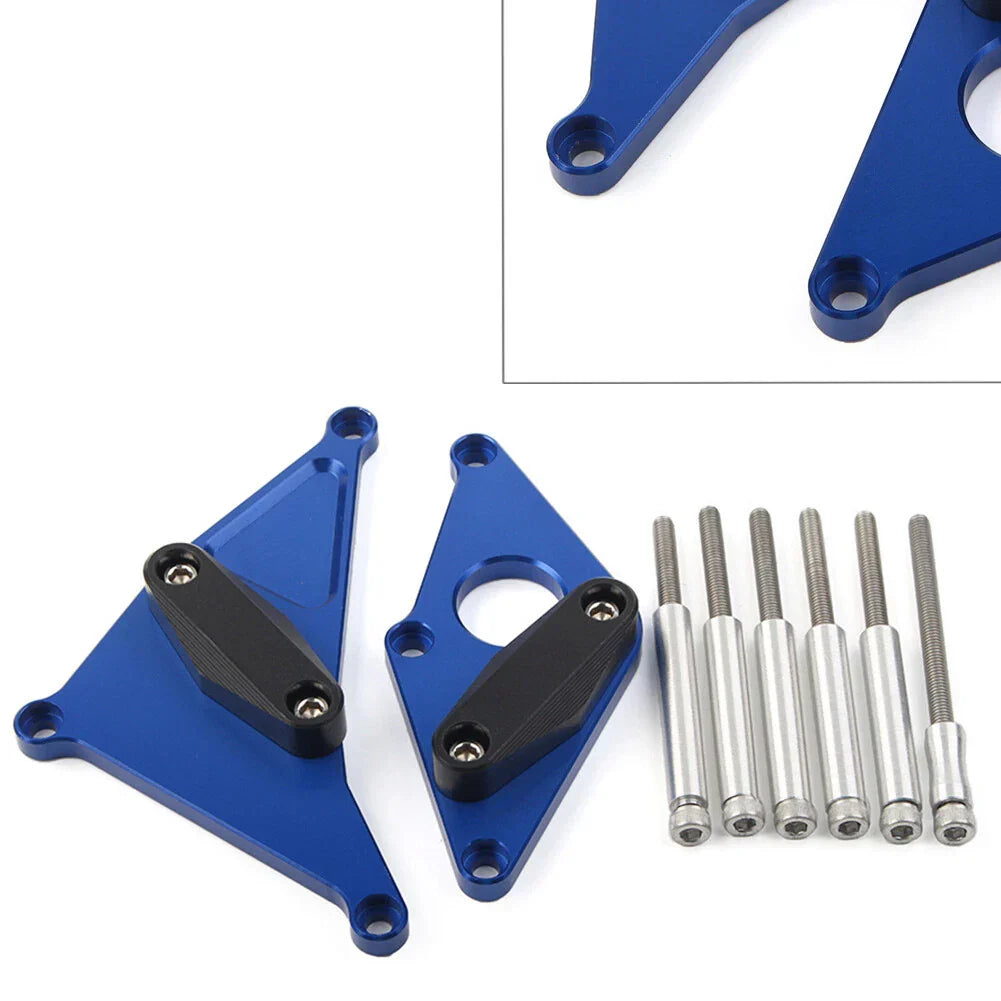 CNC Engine Case Slider Protector Cover for SUZUKI SV650 (2016-2018) Blue