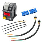 Left Handlebar Switch & Pigtail Harness Plug Kit for Polaris Sportsman (2000–2007)