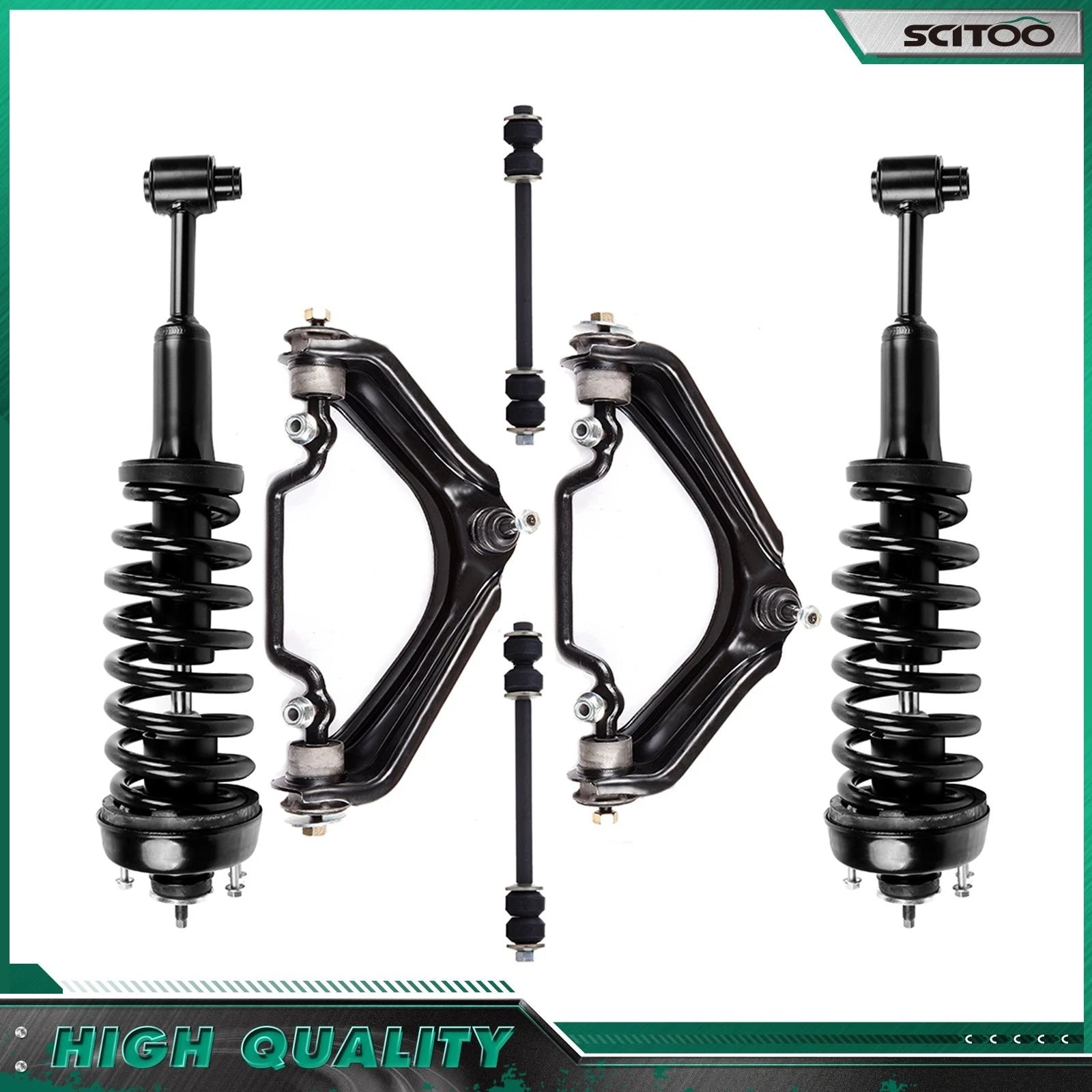 Front Struts Springs Control Arm Sway Bars for Explorer Mountaineer (2002–2003)