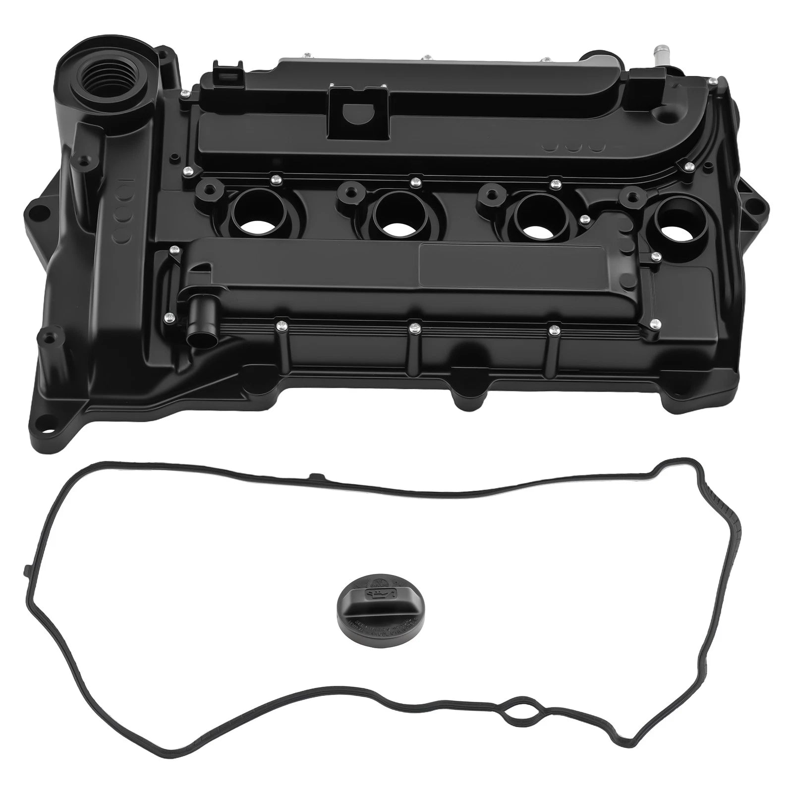 L4 Aluminum Valve Cover for Honda CR-V 1.5L (2017–2024) 123105AAA01 Black