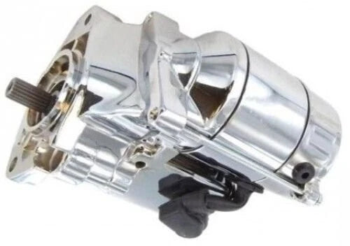 Chrome Starter for Harley Davidson Dyna Low Rider, Wide Glide, Super Glide II (1991–2006)
