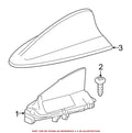 OEM Radio Antenna Cover for BMW (65209259440)