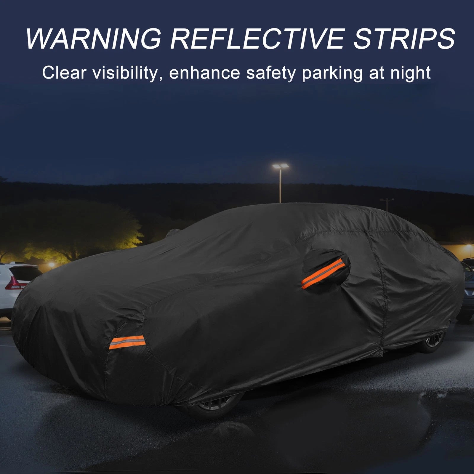 Waterproof Aluminum Film Car Cover for Kia Rio Sedan (2012–2020)