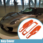 Car Remote Key Cover Case for Porsche Panamera 970 (2010-2016) - Orange