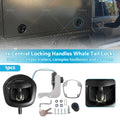 Central Locking Handles Whale Tail Locks for